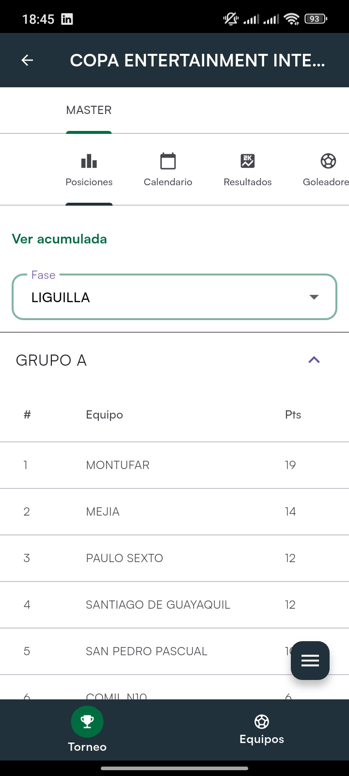 Portal de Resultados Móvil 1